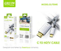 Cable USB-C a HDMI 8K 1,8 m Green Lyca GL70540